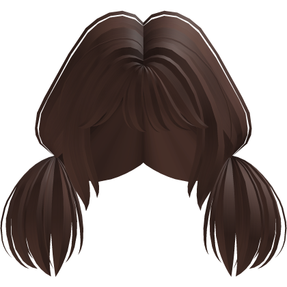 Cute Loose Low Hair (Brown)