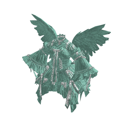 Mint Y2K Emission Angel Wing Lolita Dress [PBR]