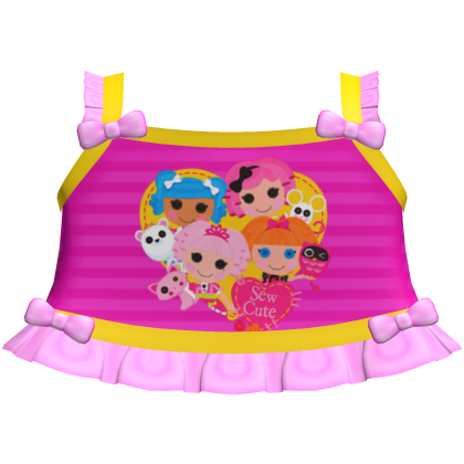 cute pink lalaloopsy tweencore cutecore top