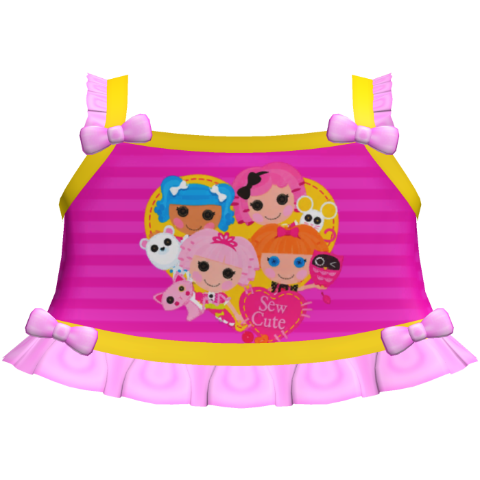 cute pink lalaloopsy tweencore cutecore top