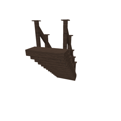 Wood stairs