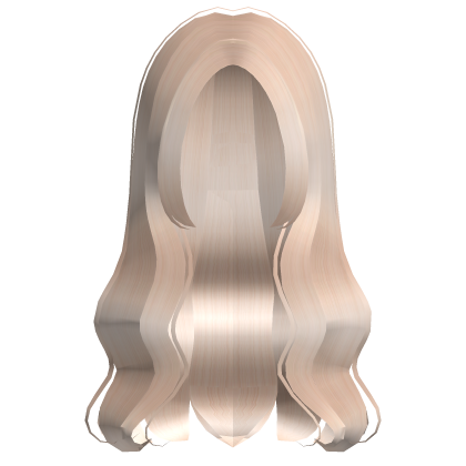 Blonde Long Wavy Celebrity Hair Roblox item