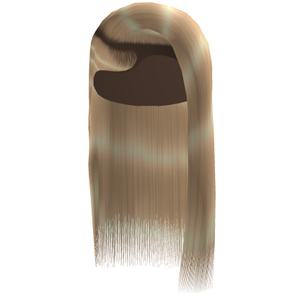Shiny Straight Long Scalp Hair In Blonde  Roblox item