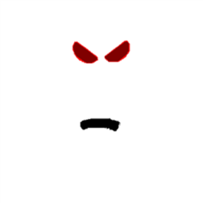 Custom Face-Red Evil Eyes Roblox decal