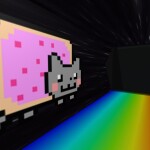 Slide 999,999,999 Miles Down a Rainbow Waterfall!