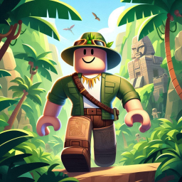 Jungle Top Obby [Grappling Hook!]