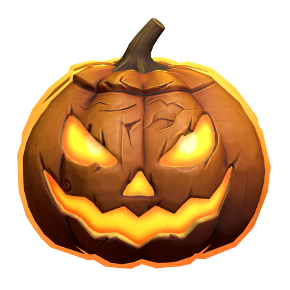 [Emissive] Hallow Pumpkin Head - Orange