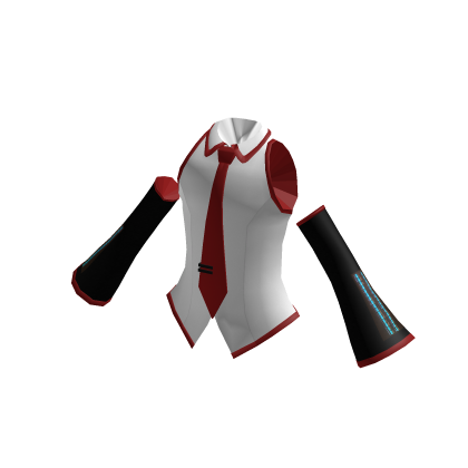 pop star top wear white/Crimson Red