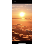 The sun rise