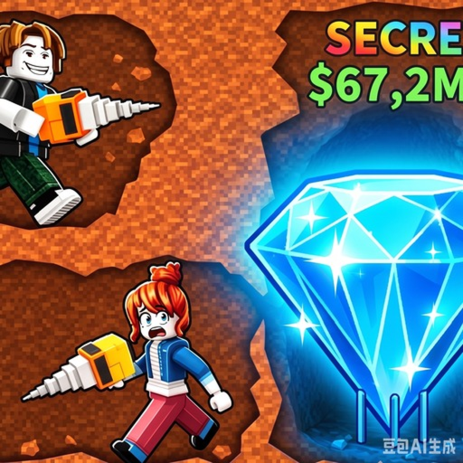 ⛏️ +1 Drill Block Per Click Roblox game