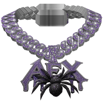 Purple Diamond 3D Chain Roblox item