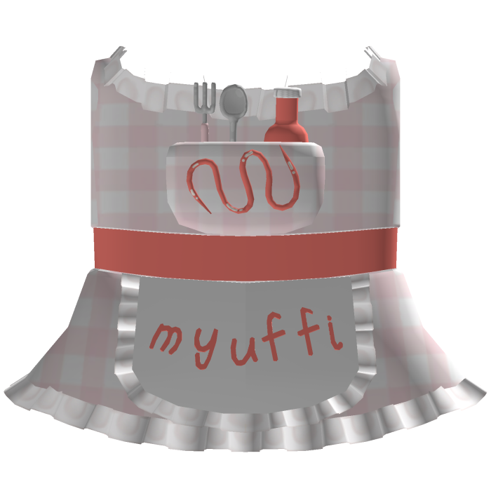 𖹭 yummy food dress with ruffles !!