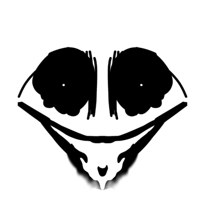 Scary face Roblox decal