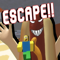 (NEW!) Escape Evil Hotdog Obby!