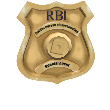 RBI Special Agent Badge