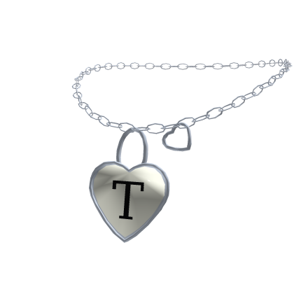 Initial Necklace T