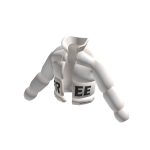 🧥 #FREE High Waist White Puffer Jacket 🧥