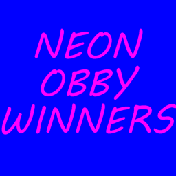 Neon Obby Winners Hangout!