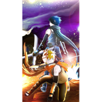 Naruto and Sasuke fire