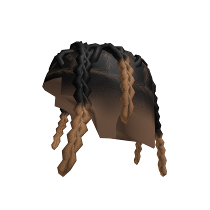 Braided Locs Black & Blonde Roblox item