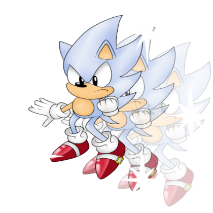 Classic Hyper Sonic Roblox decal