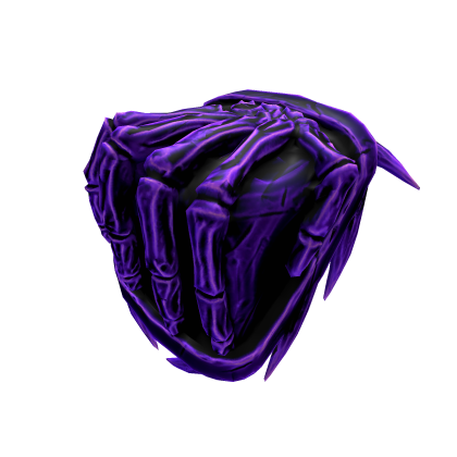 Oni Purple Skeleton Steel Pauldron