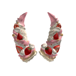 strawberry Sundae horns