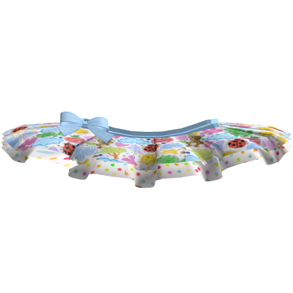 ♡ cute doodle tutu skirt tweencore kawaii mori kei Roblox item