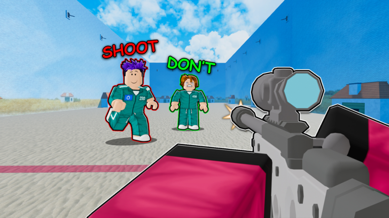 Red Light Green Light Shooter 💥 screenshot 2