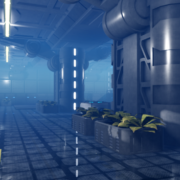 Concept Art: Scifi Lobby