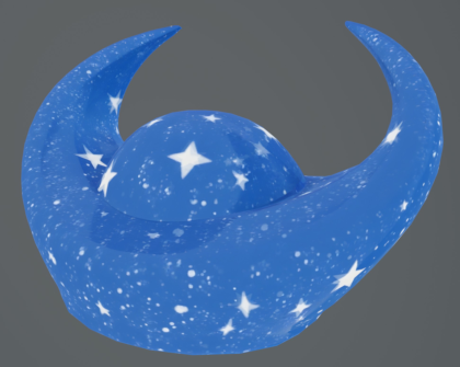 Celestial Moon Hat preview 1