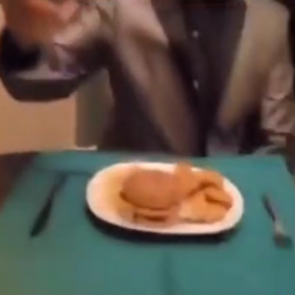 cursed dinner Roblox decal