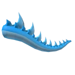 Super Spikey Blue Dragon Tail