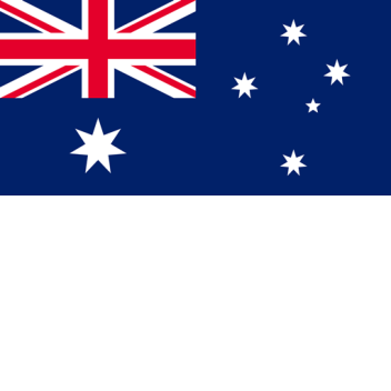 Cart Ride Into Australian Flag