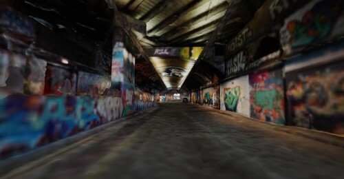 Leake Street Graffiti Tunnel