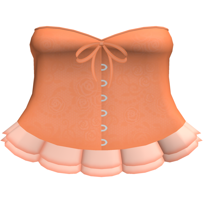 ♡ : cute tigger corset dress