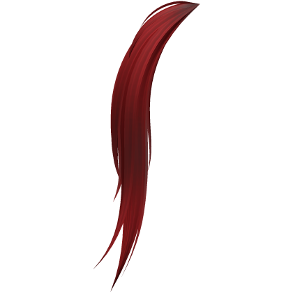 Gyaru Left Side Ponytail Extension (Red) Roblox item