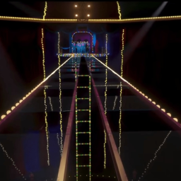 SQUID GAME GLASS BRIDGE