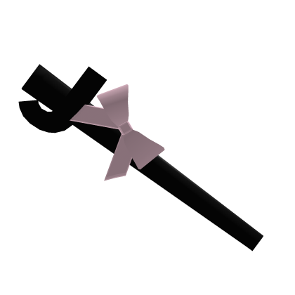black j initial hair clip Roblox item