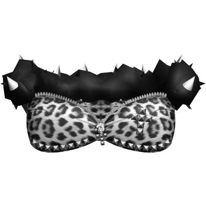 🤍 snow leopard stud top w hood thumbnail