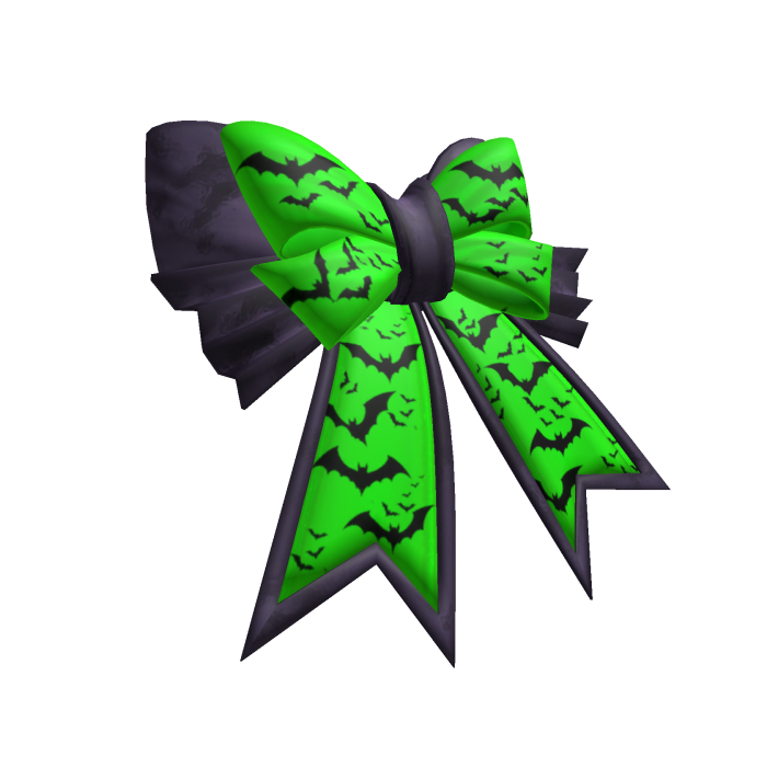 Halloween bow [Purple/Green]