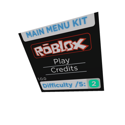 Main Menu Gui | Kit / Tutorial