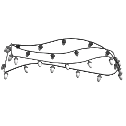 gray christmas lights belt 3.0
