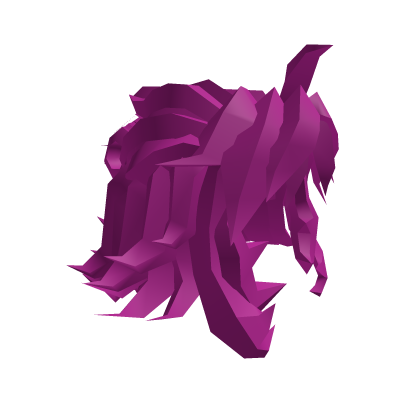 Jane Doe Pink Half-Bun Short Blocky Hair