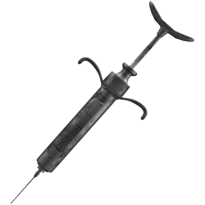 Halloween Rusty Horror Syringe 
