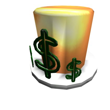 Golden Top Hat of Bling Bling