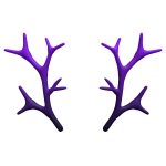 Purple Exotic Antlers