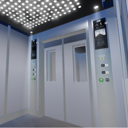 Diagonal elevator