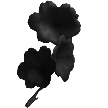 春 black cherry blossom hairpiece 桜♡