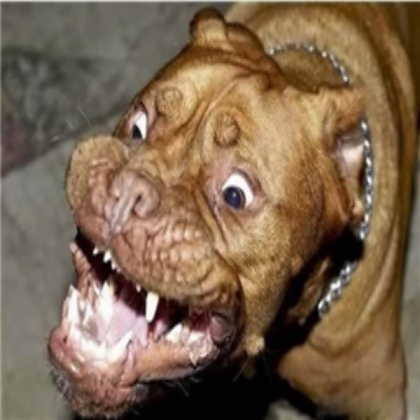 scary dog Roblox decal